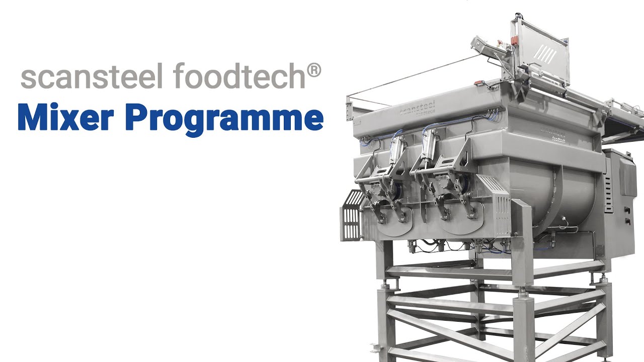 scansteel foodtech® Mixer Programme