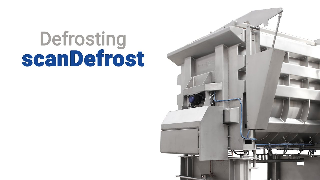 scansteel foodtech® defrosting process - Defrosting in approximately 10-12 minutes.