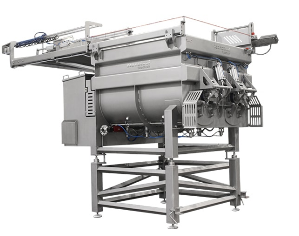 Промышленный миксер Scansteel Foodtech для производства влажных кормов для собак и кошек