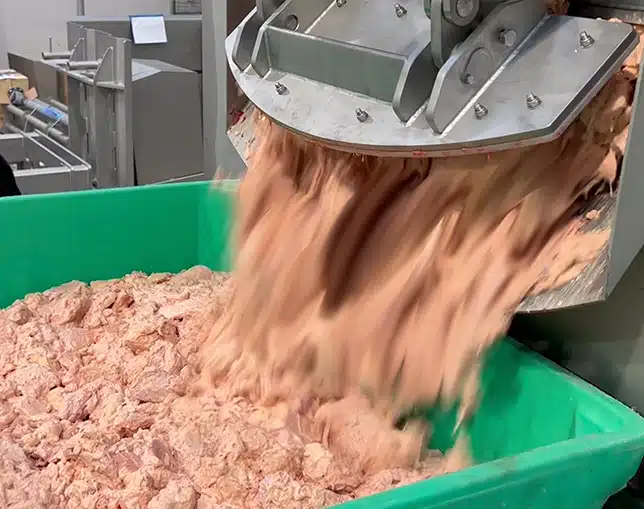 Продукт из вымени коровы, выведенный из сканера Defrost.